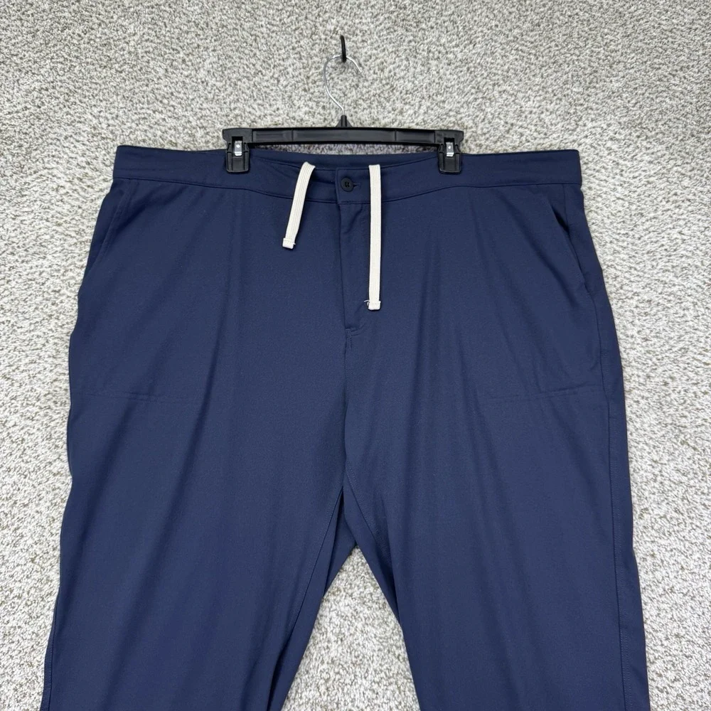 Dunning Everbest Golf Pants Men's Size XXL Navy Blue Lightweight Jogger Pockets